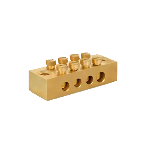 Brass Neutral Links 4 Way