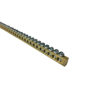 38-Way Single Pole Earth Bar