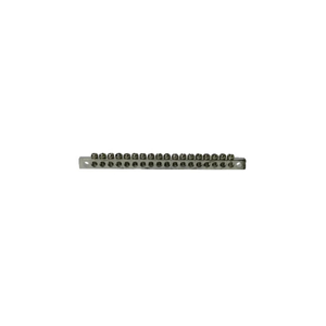 20-Way Single Pole Earth Bar