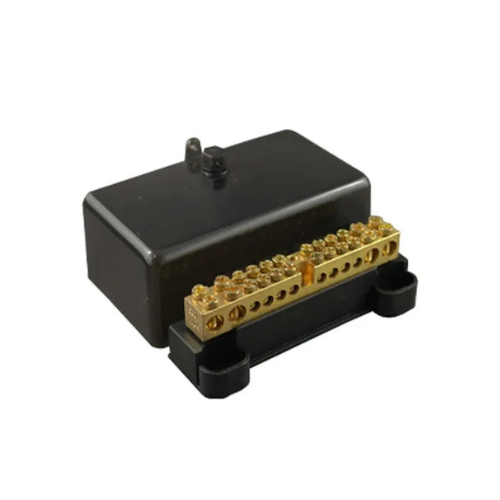 Brass Enclosed Active and Neutral Links