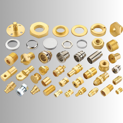 Brass, MS, SS, Copper, &  Aluminium <br>Components 