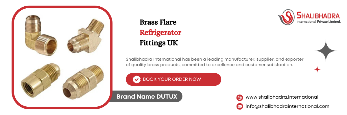 Brass Flare Refrigerator Fittings UK