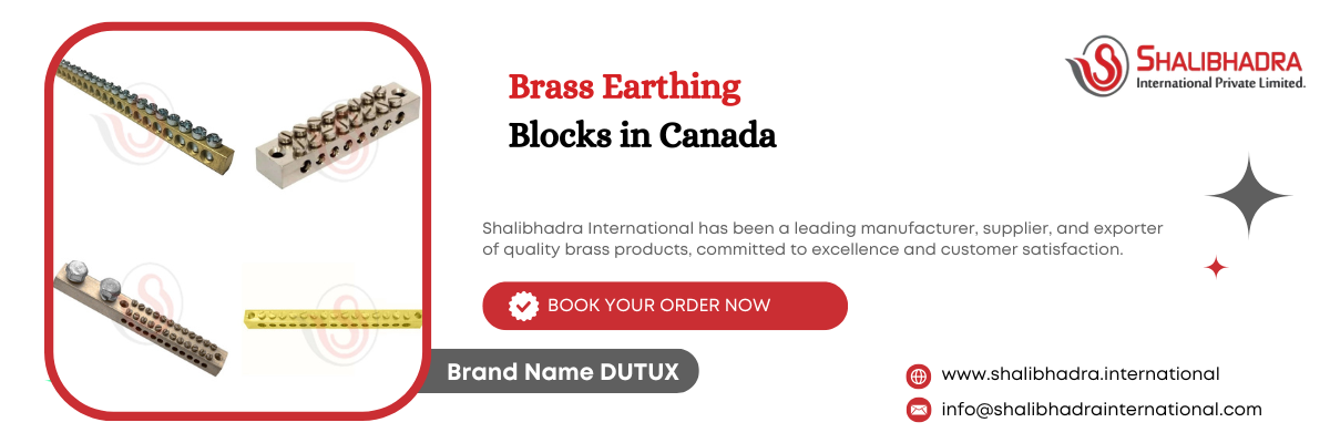 Brass Earthing Blocks in Canada