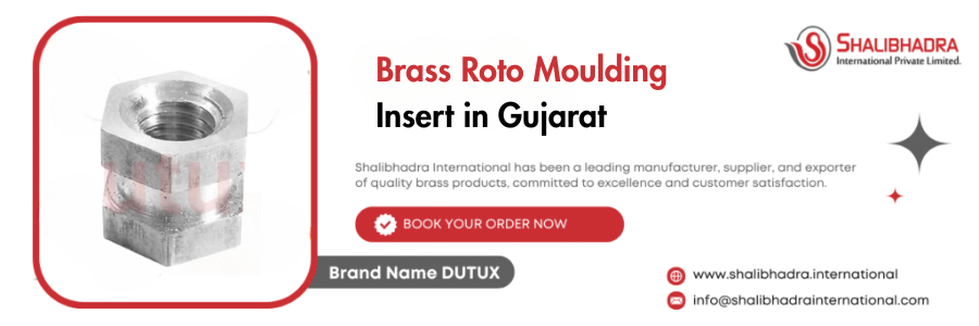 Brass Roto Moulding Insert in Gujarat
