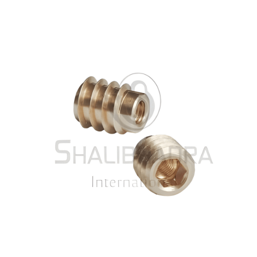 Brass Unheaded Hex Drive Insert