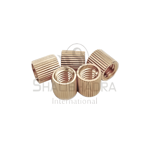 Brass Straight Knurled Insert
