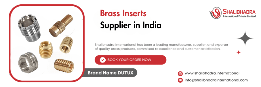 Brass Inserts Supplier in India