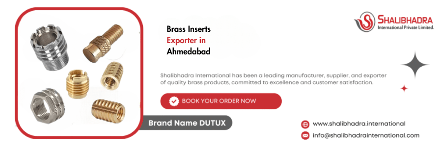 Brass Inserts Exporter in Ahmedabad