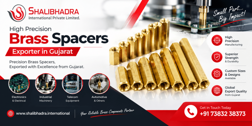 Brass Spacer Exporter in Gujarat