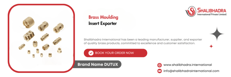 Brass Moulding Insert Exporter